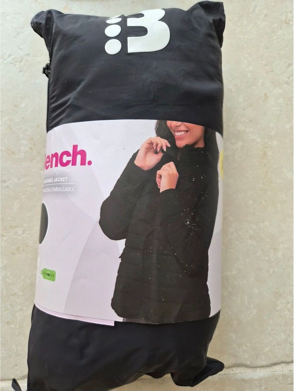 Bench Women's Black Quilted Puffer Jacket Size Medium 0404